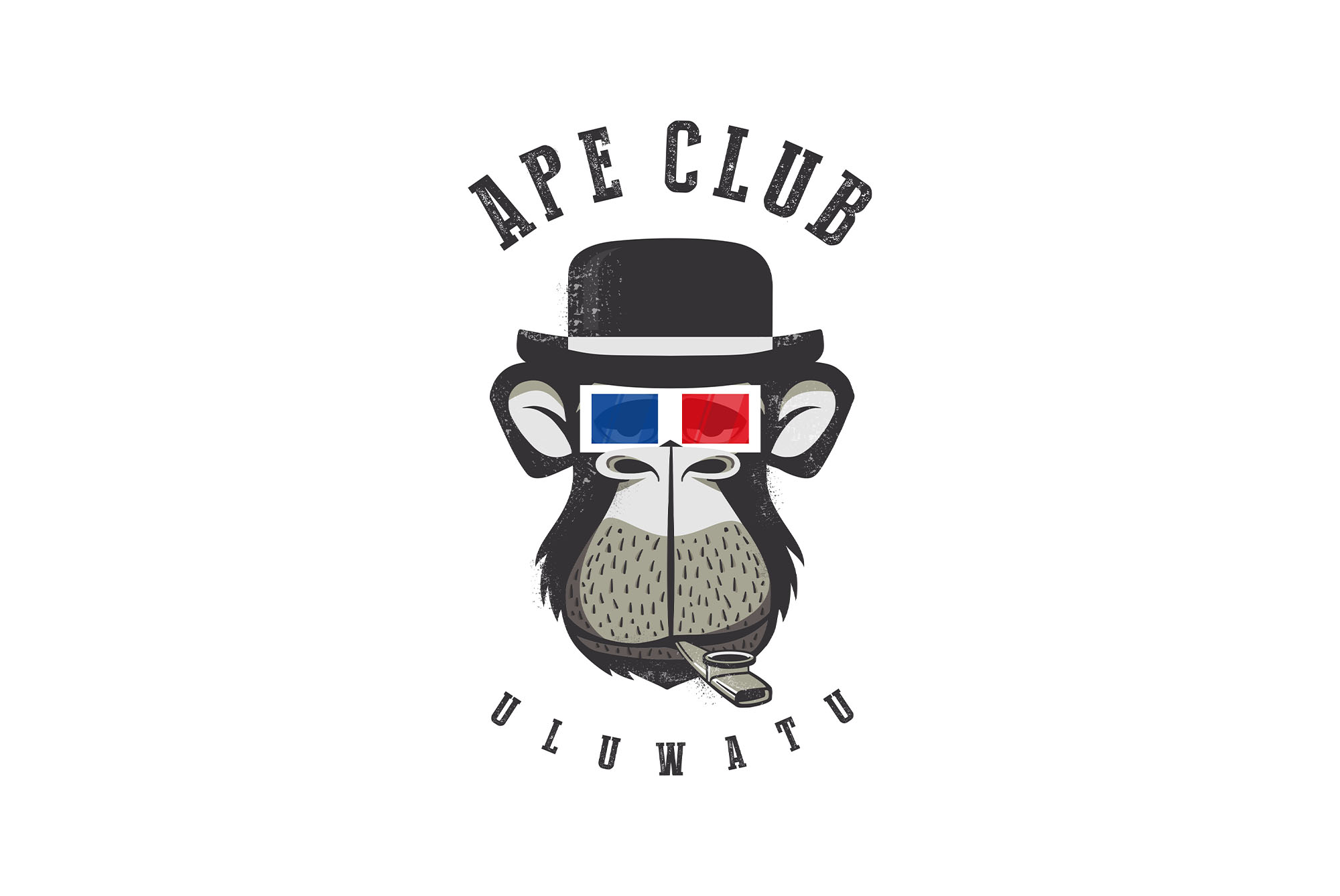 Brand logo design for Ape Club Uluwatu.