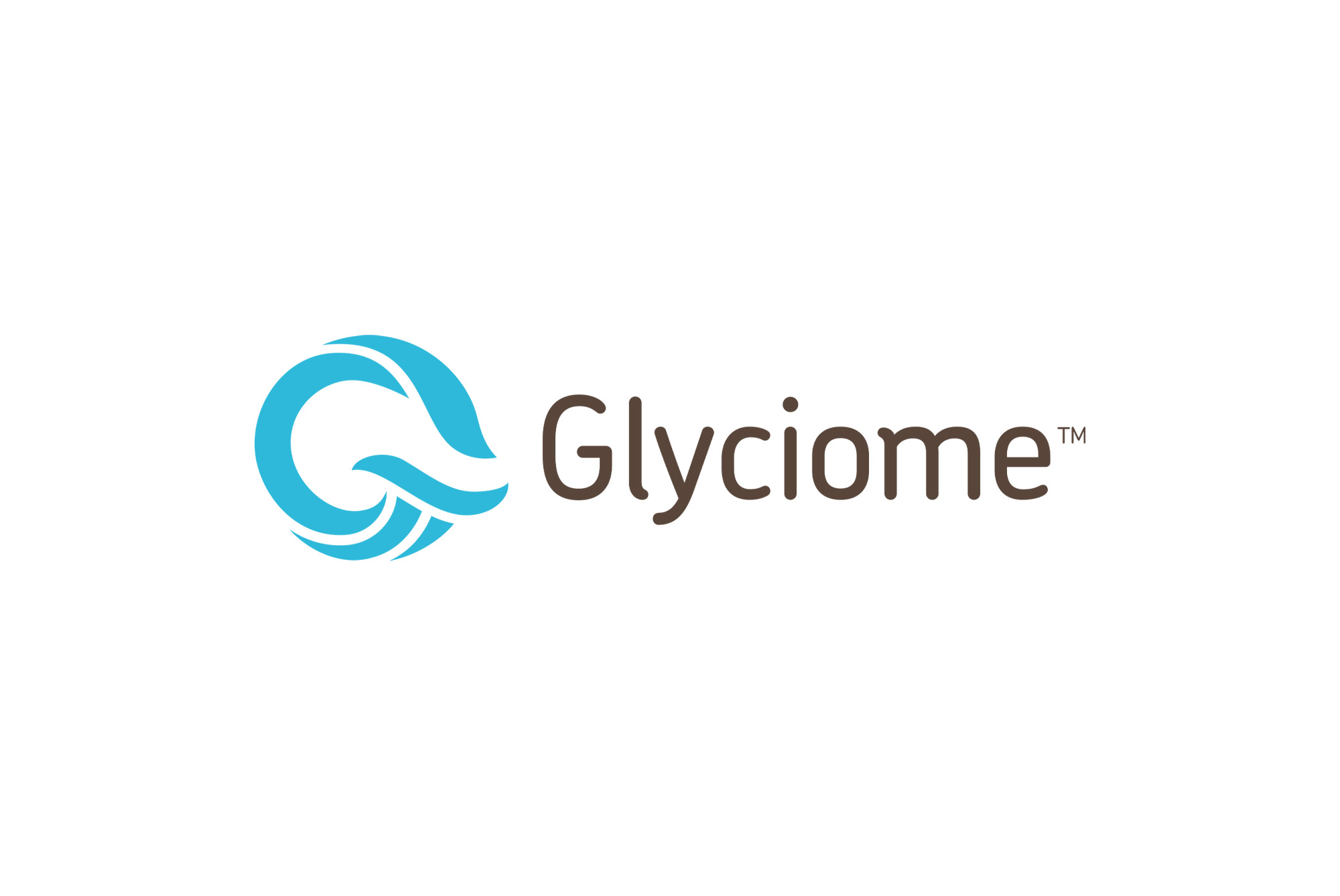 Brand logo design for States side biomedical company Glyciome.