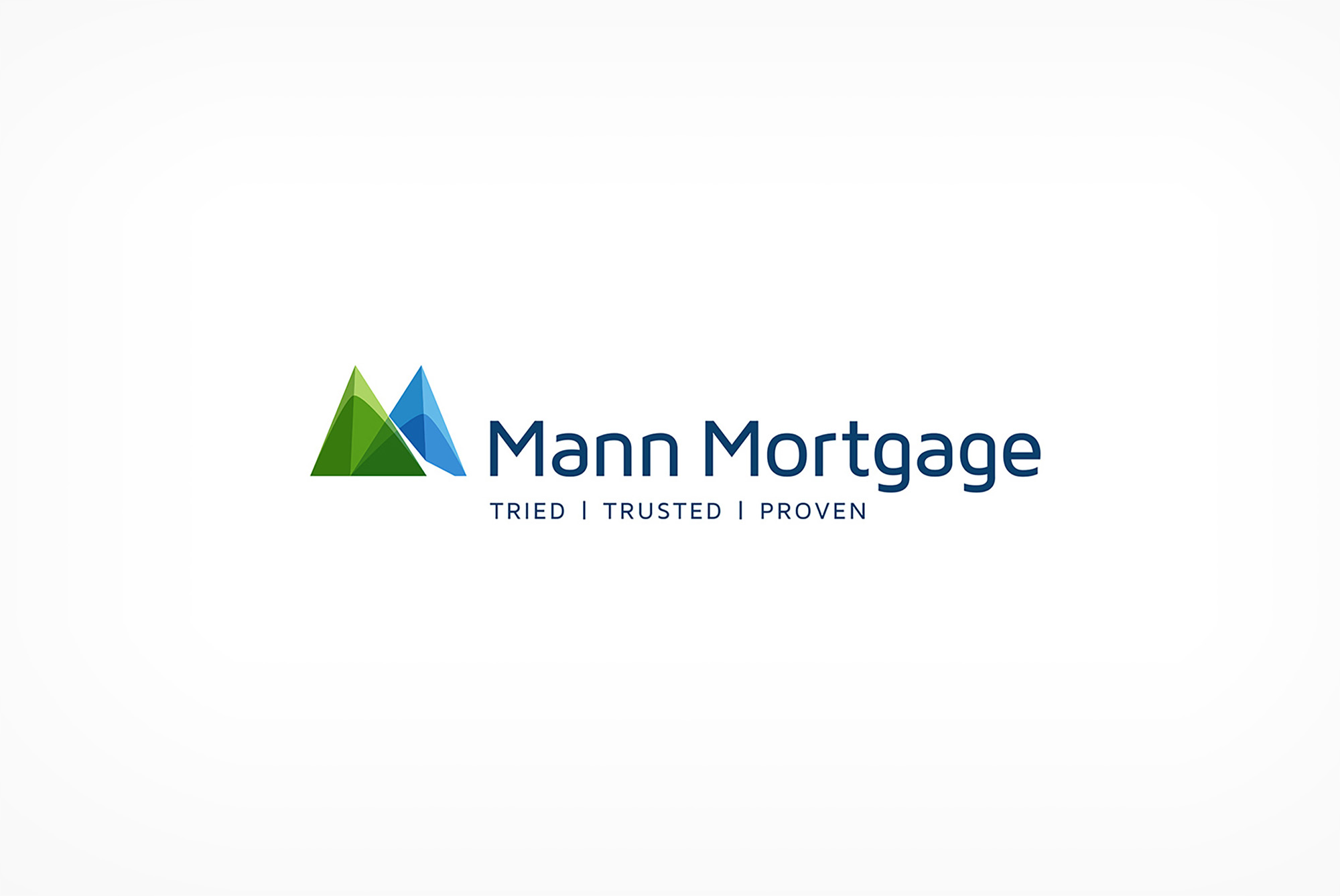 Mann Mortgage brand logo redesign.