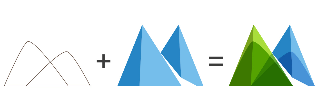 Mann Mortgage logo concept development.